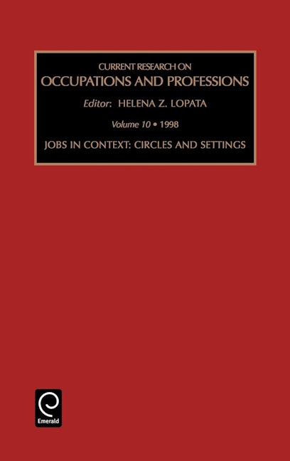 Book cover image for Jobs in Context ISBN: 9780762300341